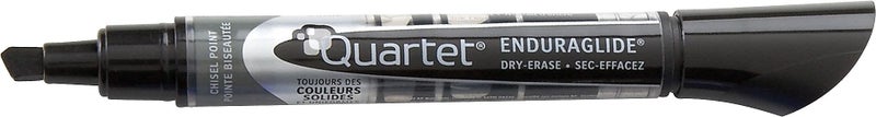 Quartet Dry Erase Markers  Whiteboard Markers  Chisel Tip  EnduraGlide  White Board Dry Erase Pens for Teachers  Home School & Office Supplies  Black  12 Pack (5001-2M) - Image 3